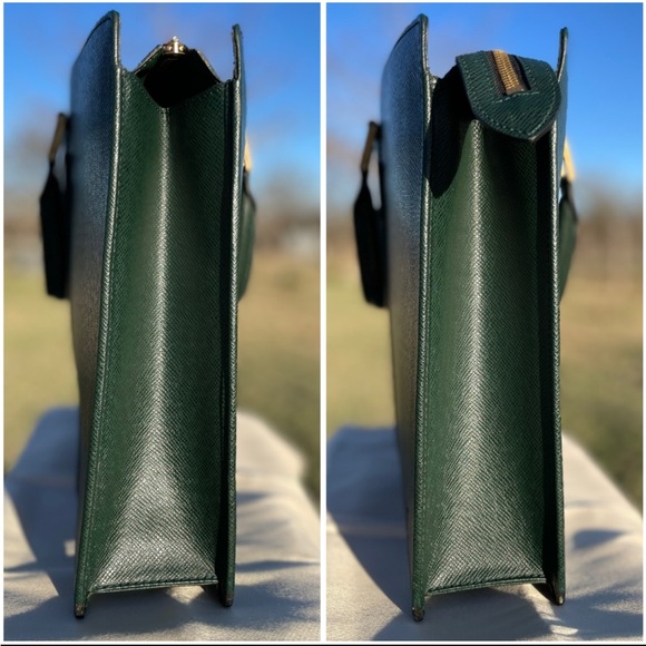 Louis Vuitton Taiga Briefcase! True Vintage Piece! - Picture 9 of 14